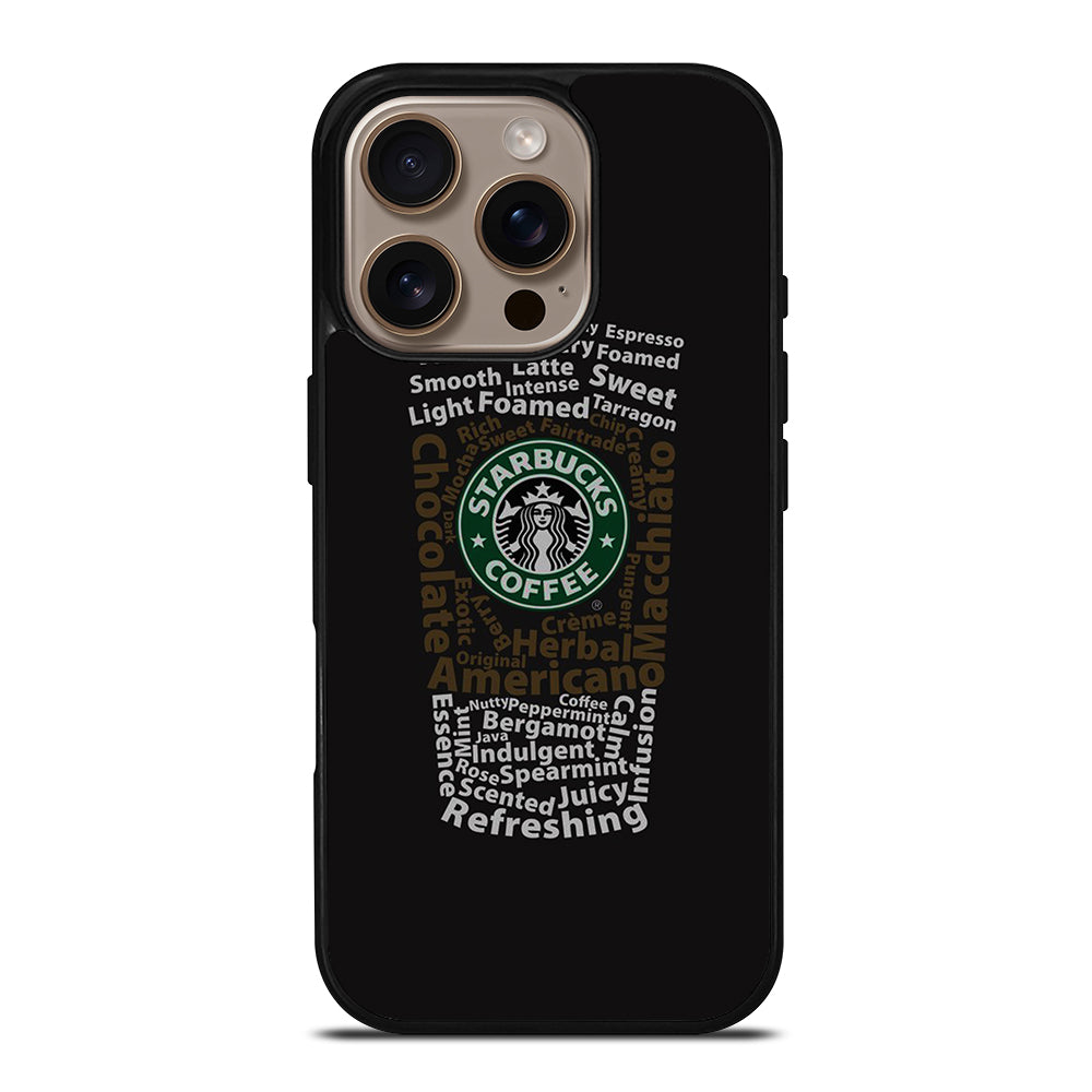 STARBUCKS COFFEE QUOTE iPhone 16 Pro Case Cover