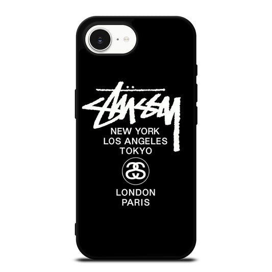 STUSSY NEW YORK iPhone 16e Case Cover