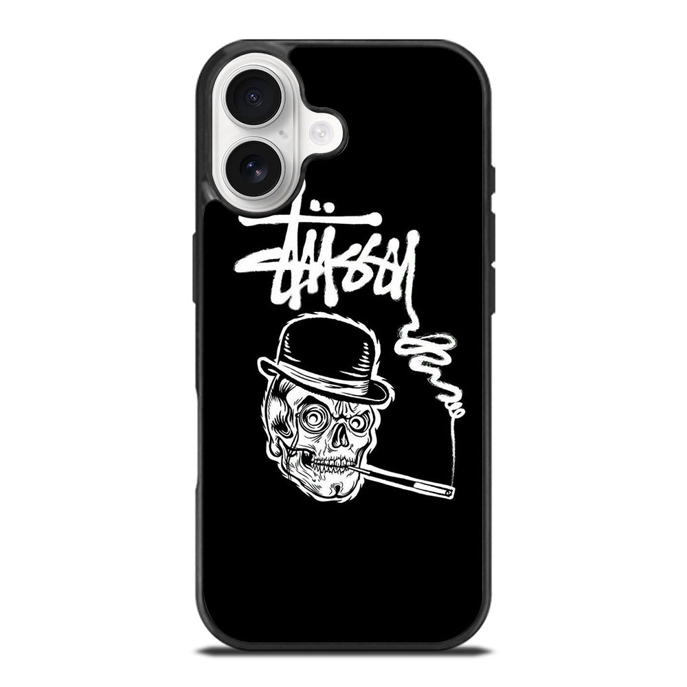 STUSSY SKULL LOGO iPhone 17 Case Cover