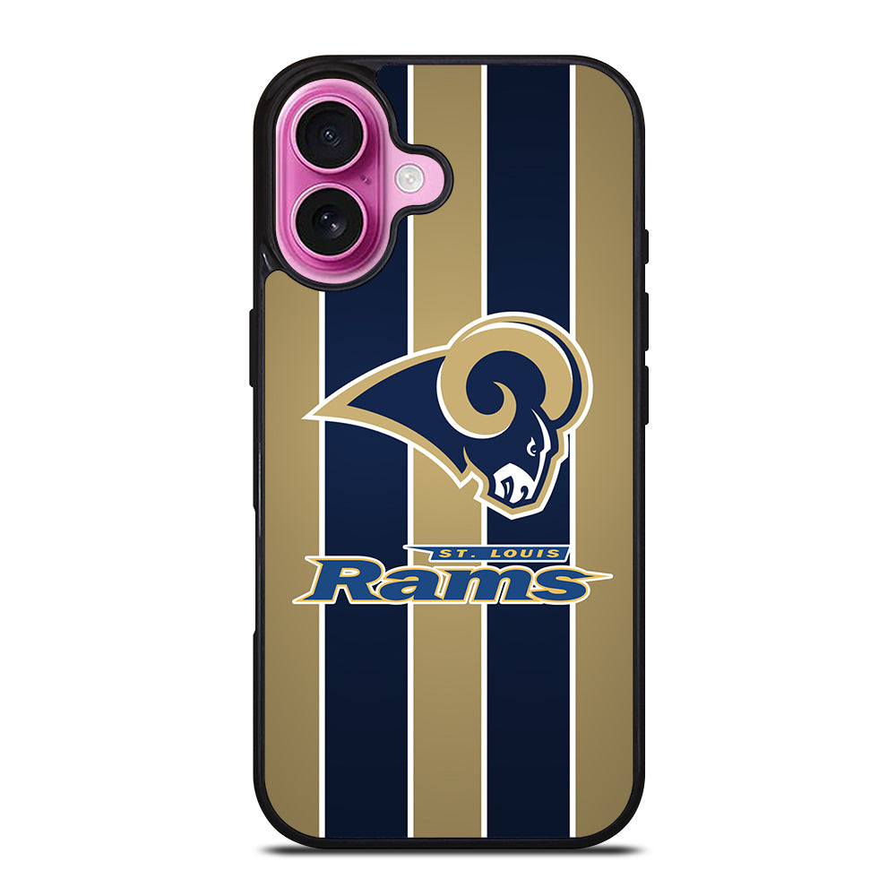 ST LOUIS RAMS NFL LOGO 2 iPhone 16 Plus Case Cover