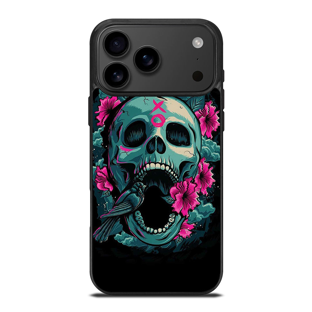 SUGAR SKULL FLOWER iPhone 17 Pro Max Case Cover