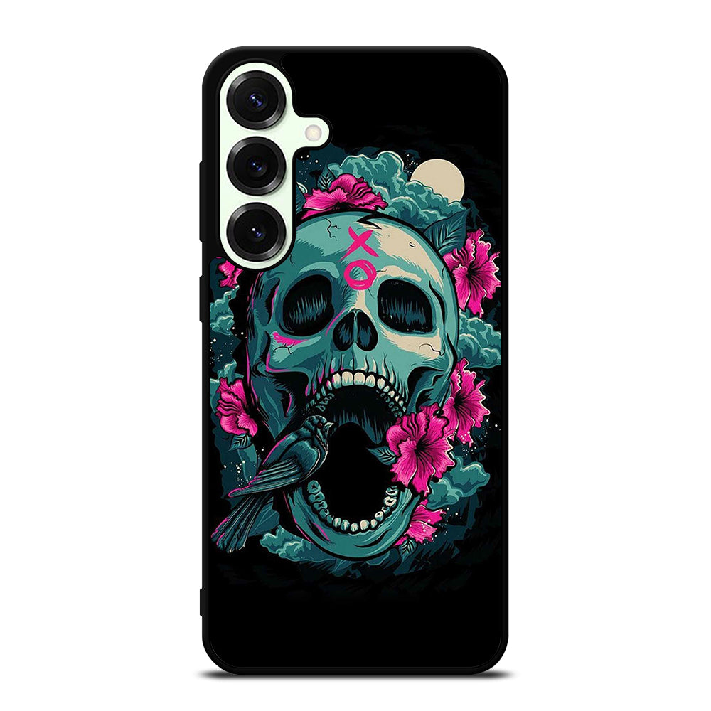 SUGAR SKULL FLOWER Samsung Galaxy S25 Plus Case Cover