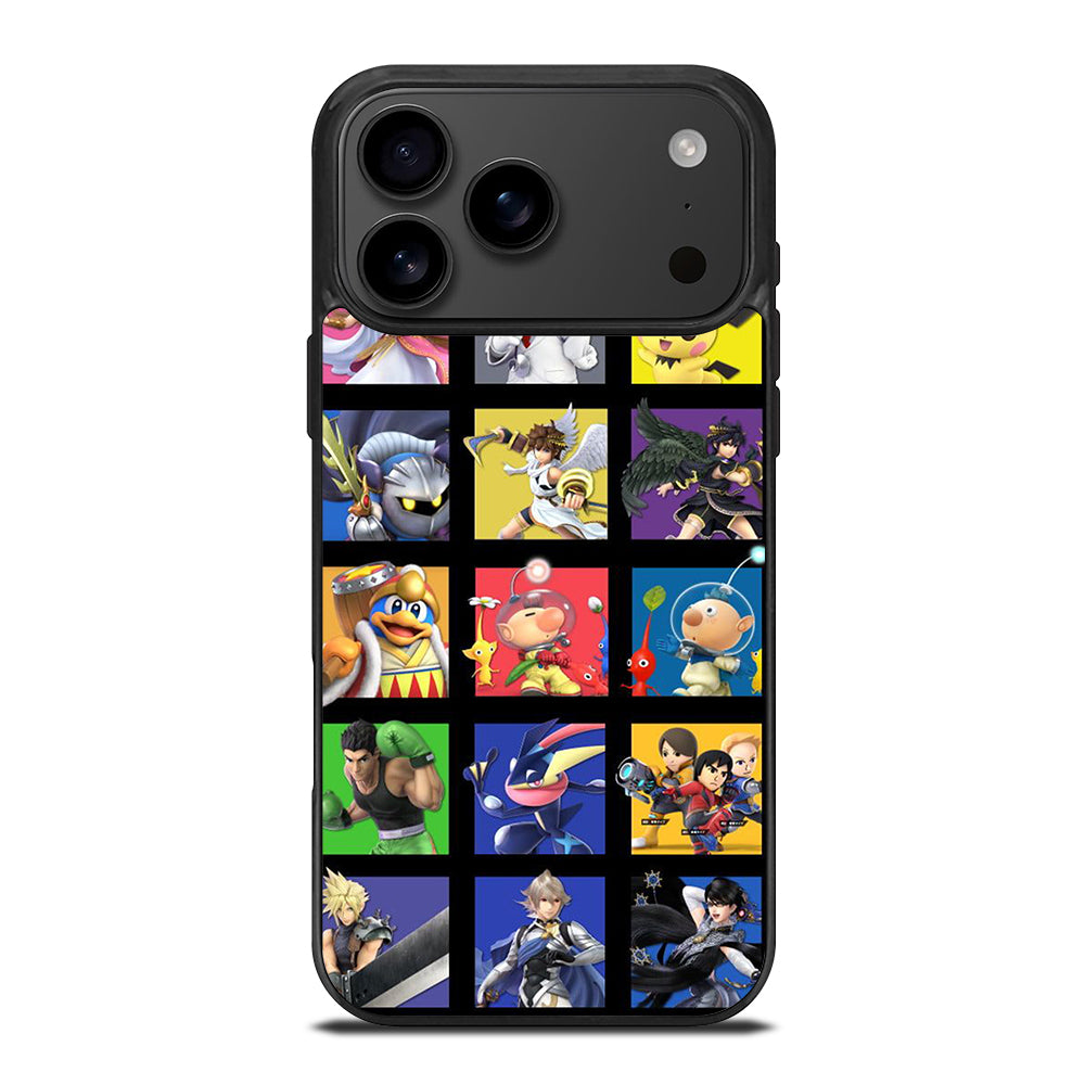 SUPER SMASH BROS VIDEO GAME iPhone 17 Pro Max Case Cover