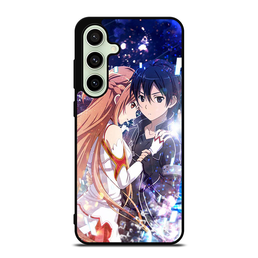 SWORD ART ONLINE ANIME KIRITO AND ASUNA 2 Samsung Galaxy S24 FE Case Cover