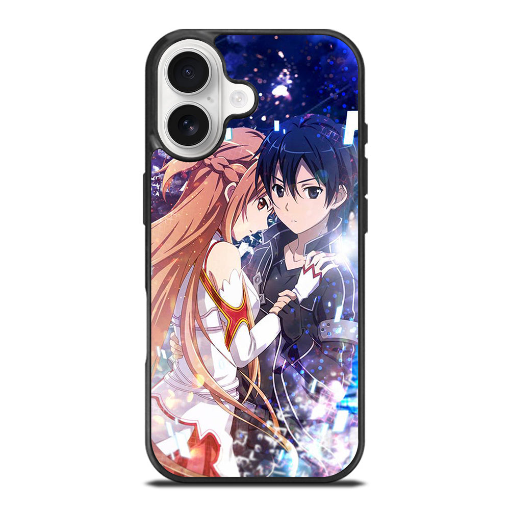 SWORD ART ONLINE ANIME KIRITO AND ASUNA 2 iPhone 17 Case Cover