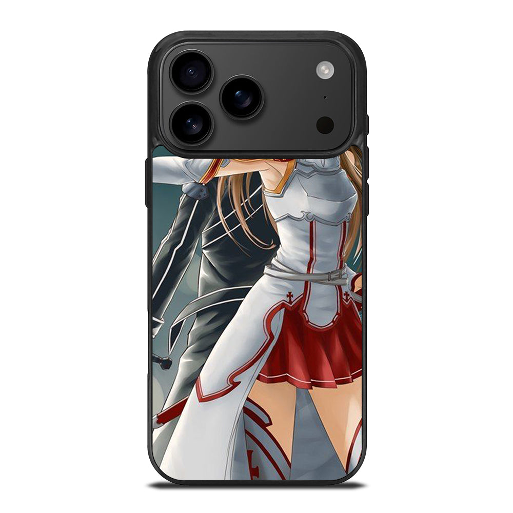 SWORD ART ONLINE KIRITO AND ASUNA ANIME 2 iPhone 17 Pro Max Case Cover