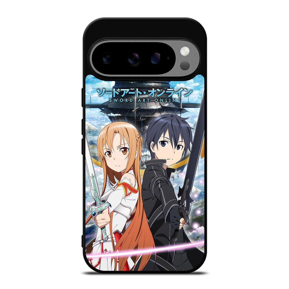 SWORD ART ONLINE KIRITO AND ASUNA ANIME Google Pixel 9 Pro XL Case Cover