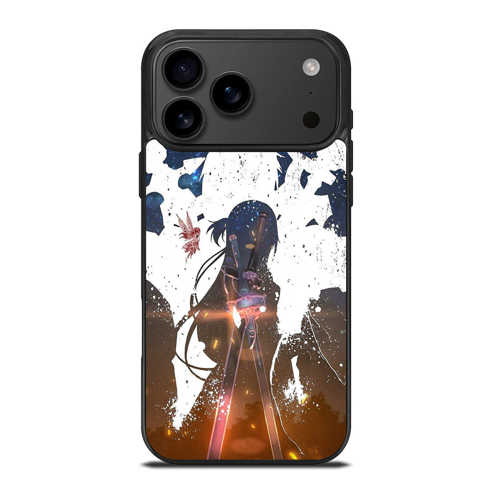 SWORD ART ONLINE KIRITO AND ASUNA ART iPhone 17 Pro Max Case Cover