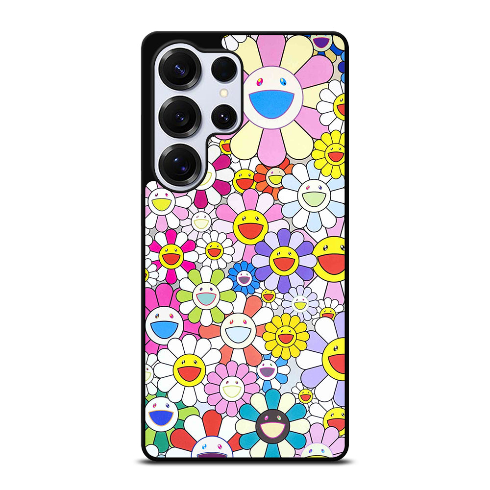 TAKASHI MURAKAMI FLOWERS PATTERN Samsung Galaxy S25 Ultra Case Cover