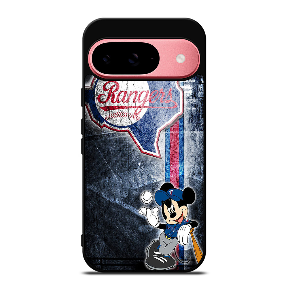 TEXAS RANGERS MICKEY MOUSE Google Pixel 9 Case Cover