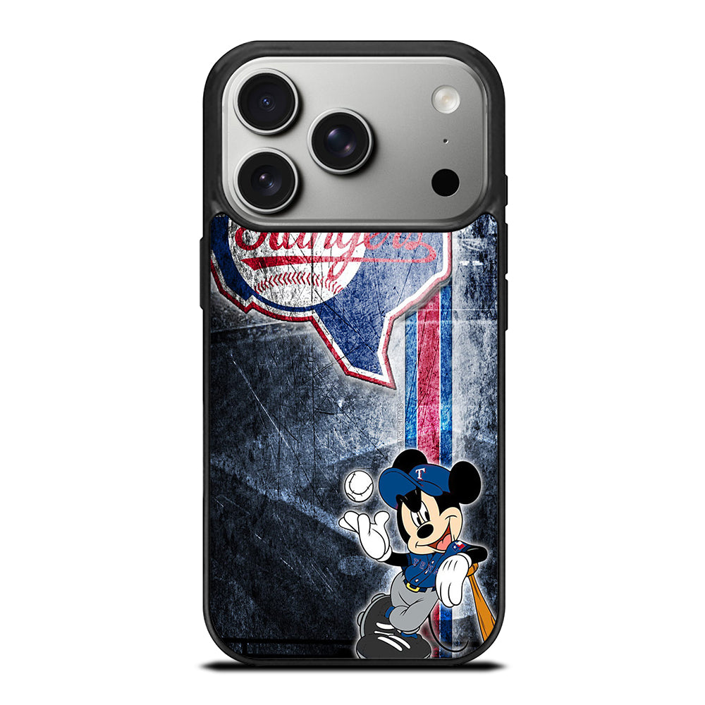 TEXAS RANGERS MICKEY MOUSE iPhone 17 Pro Case Cover