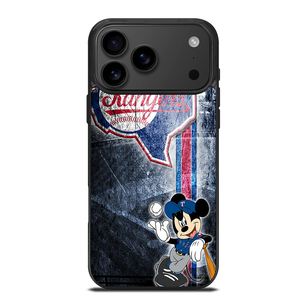 TEXAS RANGERS MICKEY MOUSE iPhone 17 Pro Max Case Cover