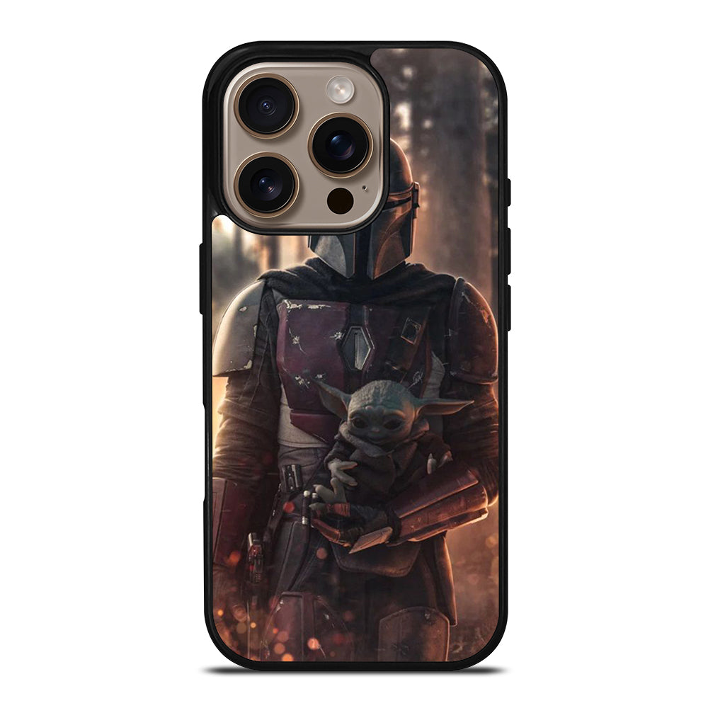 THE MANDALORIAN AND BABY YODA iPhone 16 Pro Case Cover