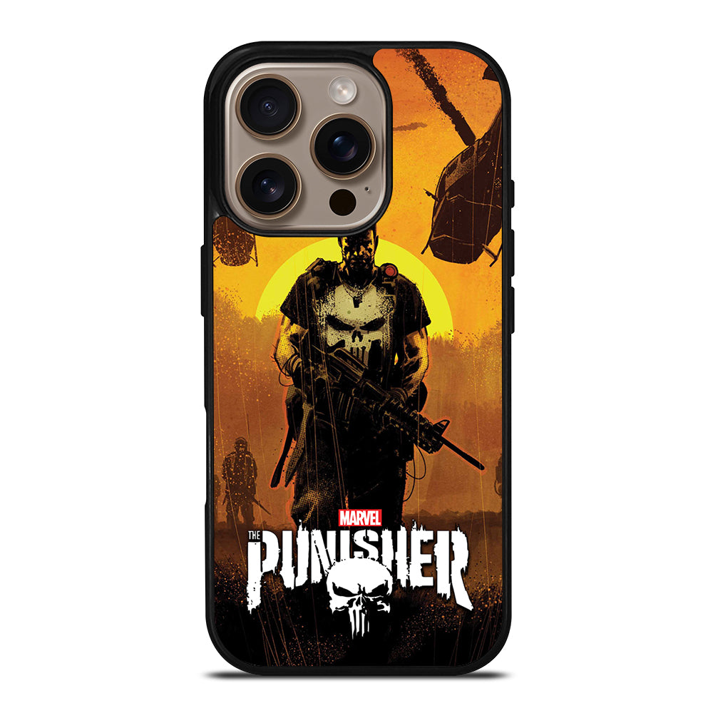 THE PUNISHER MARVEL POSTER iPhone 16 Pro Case Cover