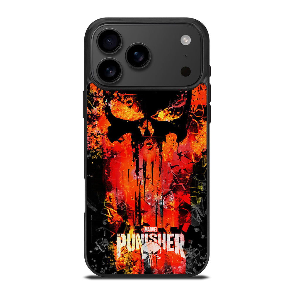 THE PUNISHER MARVEL SKULL LOGO 2 iPhone 17 Pro Max Case Cover