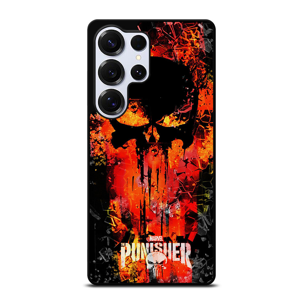 THE PUNISHER MARVEL SKULL LOGO 2 Samsung Galaxy S25 Ultra Case Cover
