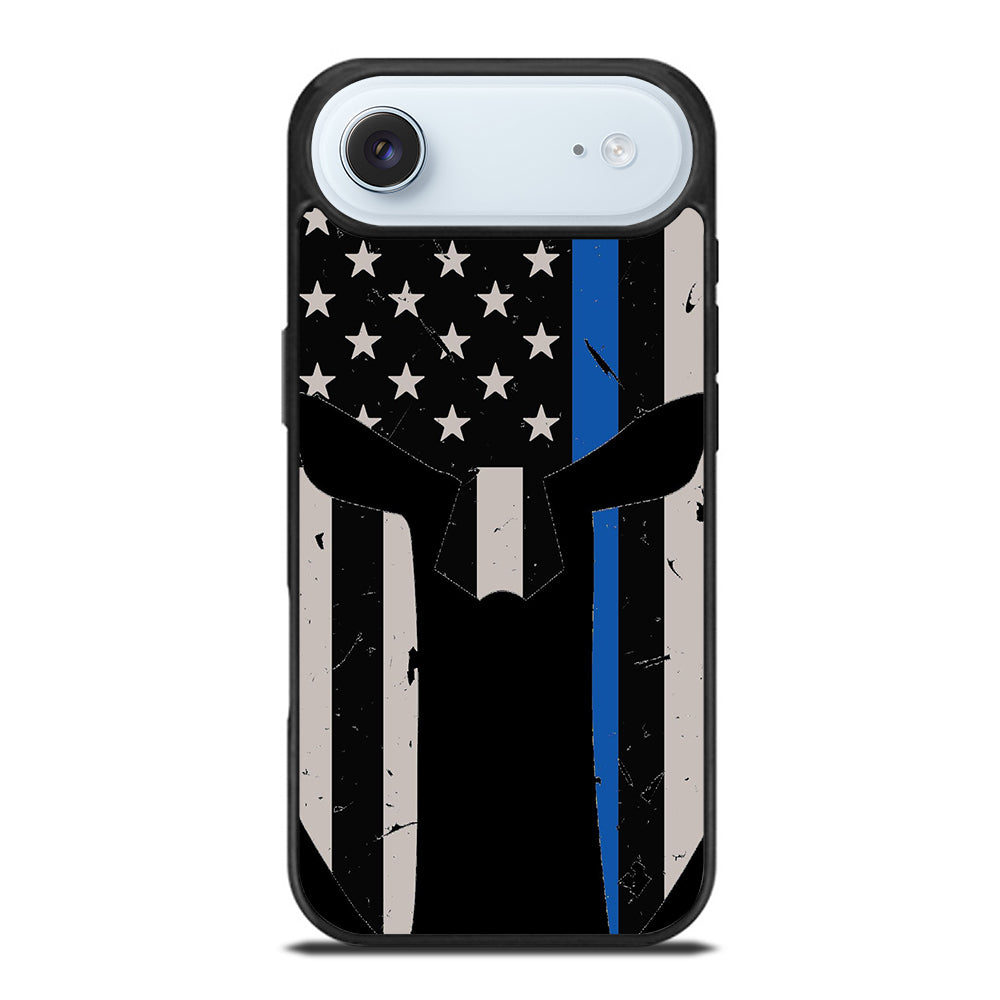 THIN BLUE LINE PUNISHER SKULL 1 iPhone Air Case Cover