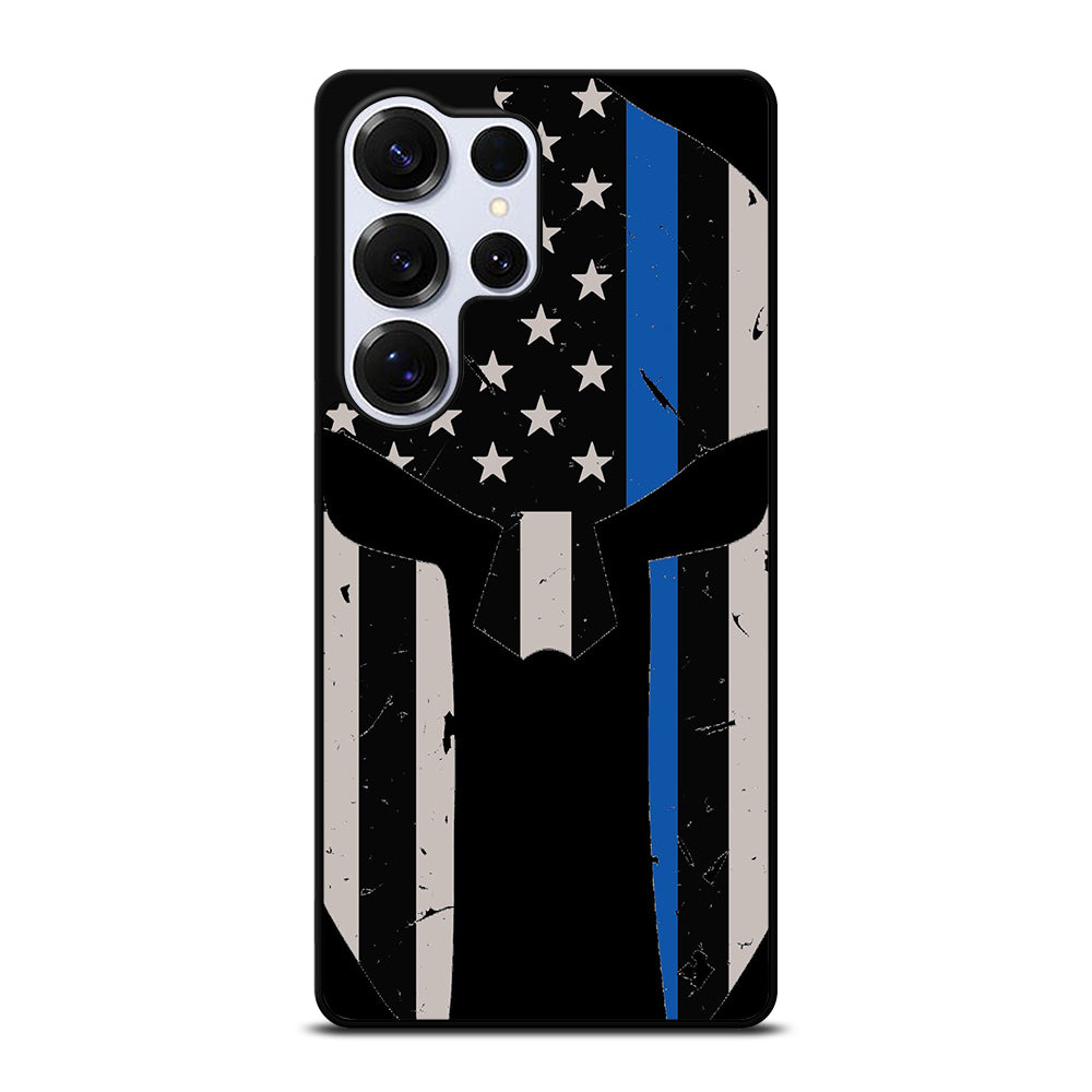 THIN BLUE LINE PUNISHER SKULL 1 Samsung Galaxy S25 Ultra Case Cover
