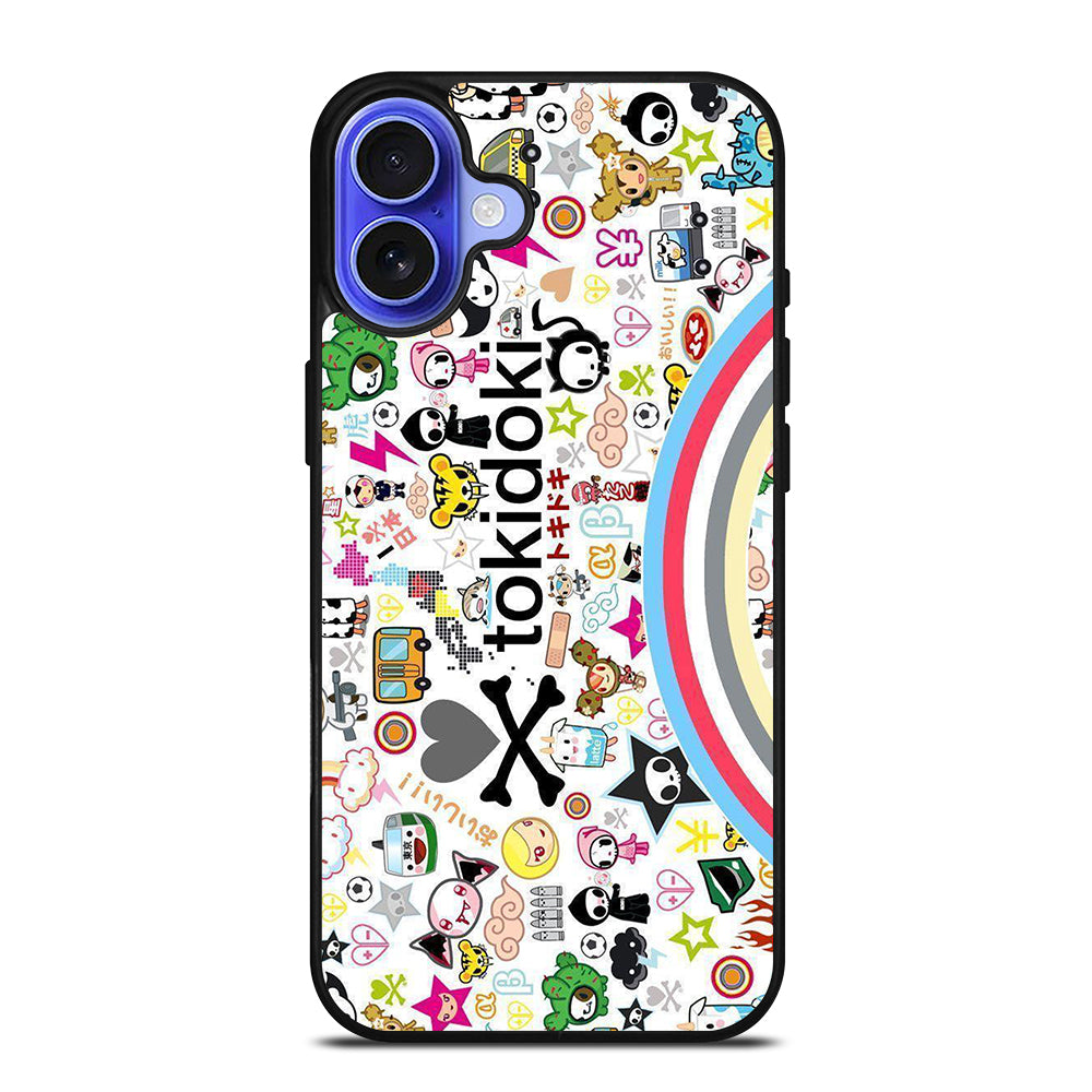 TOKIDOKI LOGO iPhone 16 Case Cover – casecentro TOKIDOKI LOGO iPhone 16 Case Cover – casecentro