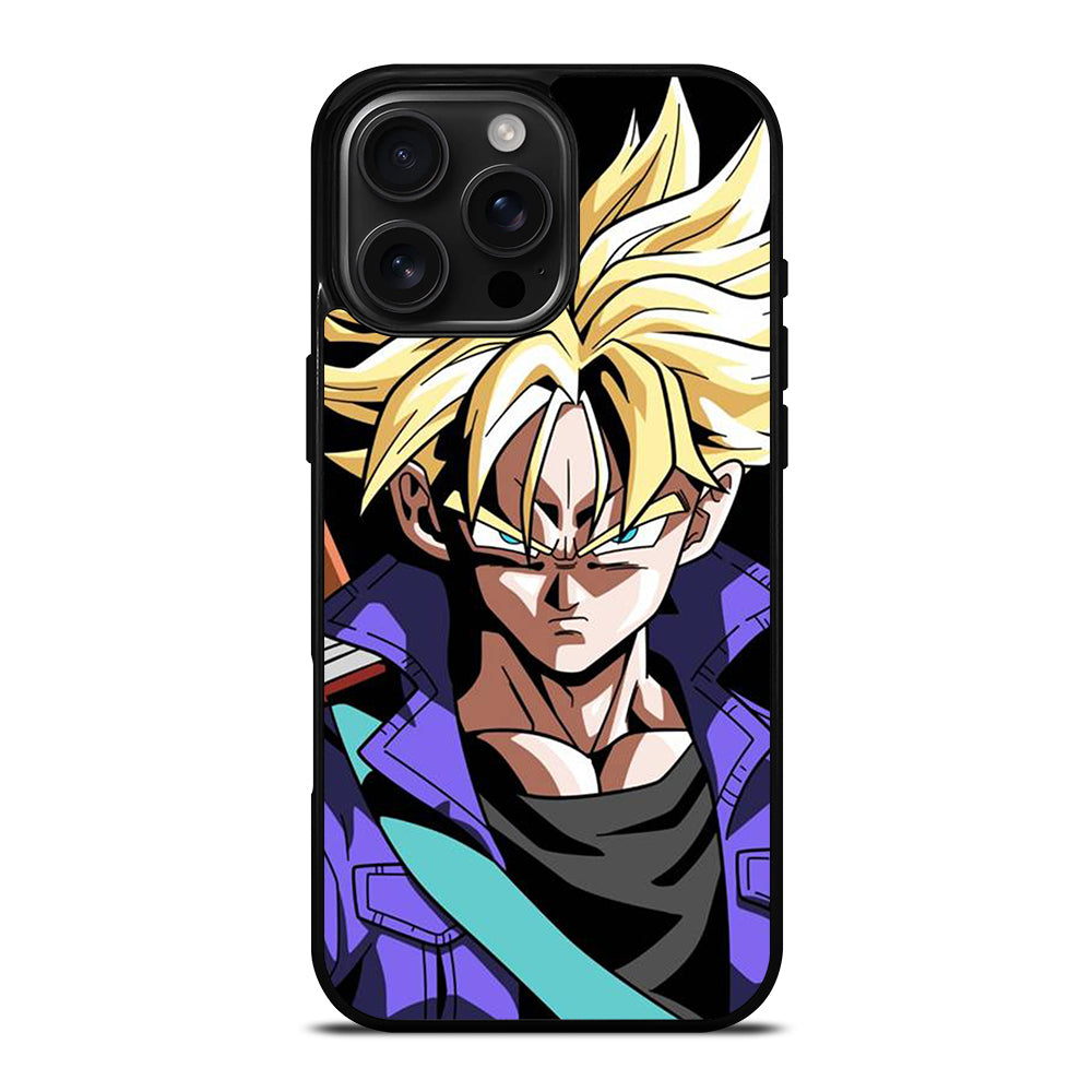 TRUNKS FACE DRAGON BALL iPhone 16 Pro Max Case Cover