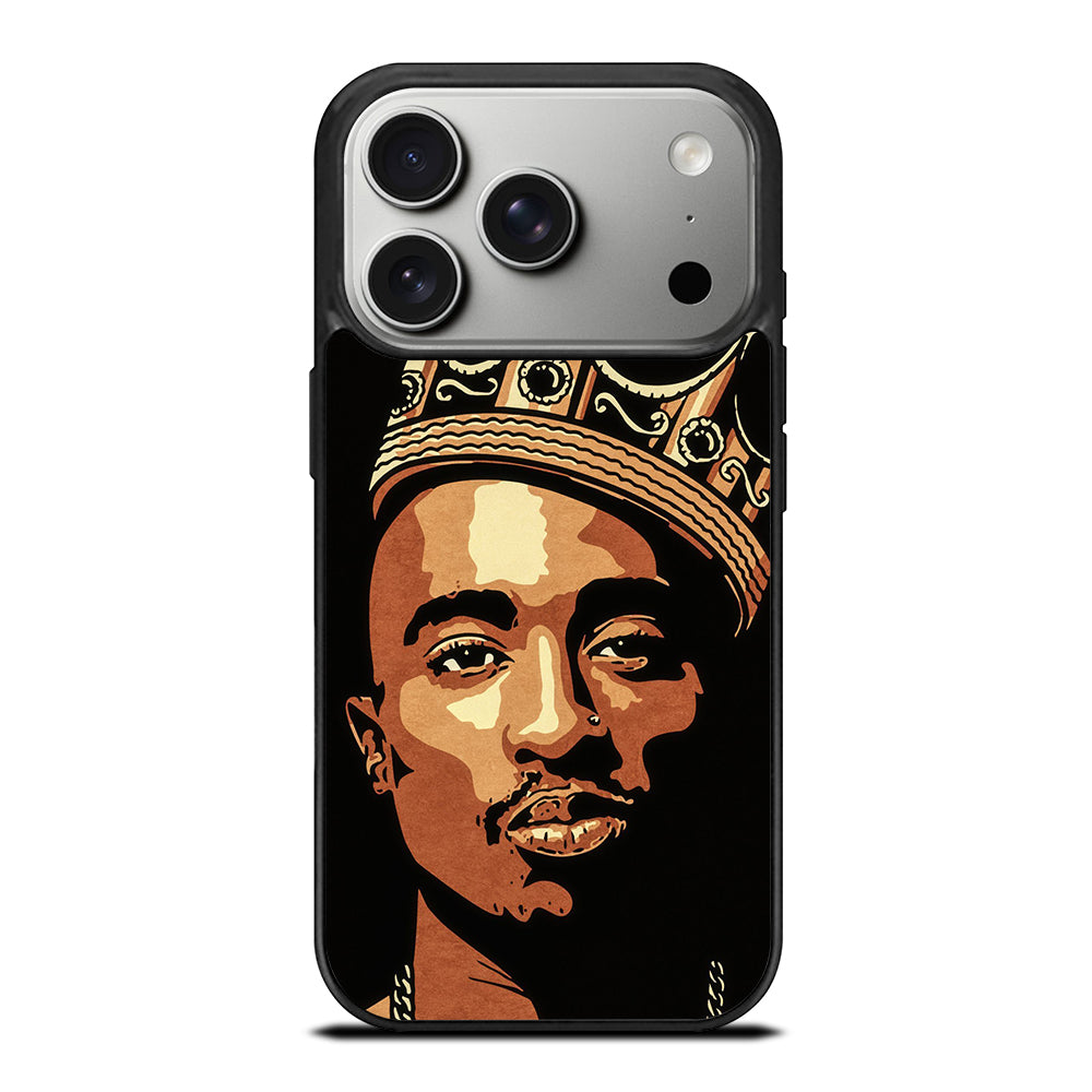 TUPAC SHAKUR KING iPhone 17 Pro Case Cover