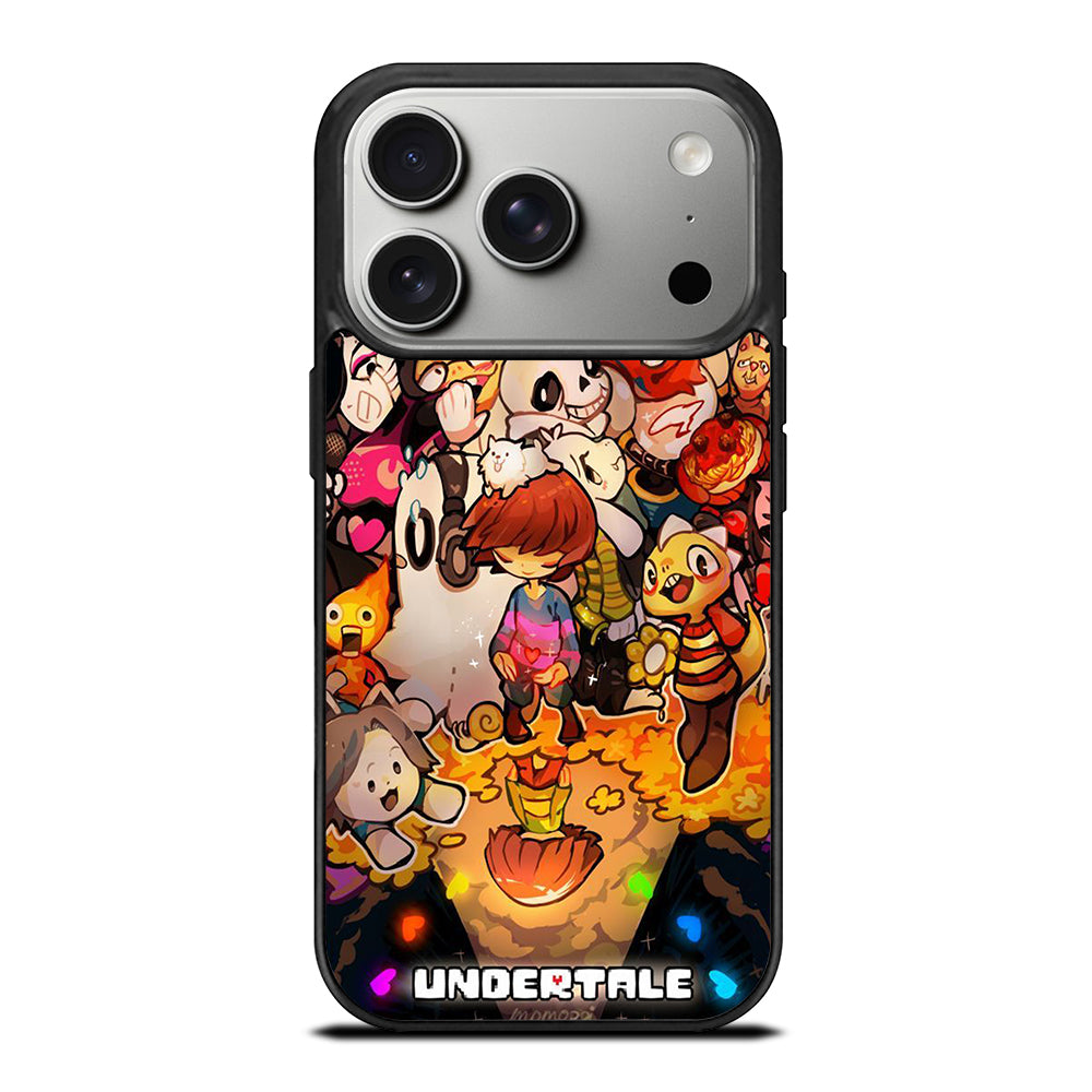 UNDERTALE ALL CHARACTER CARTOON 2 iPhone 17 Pro Case Cover