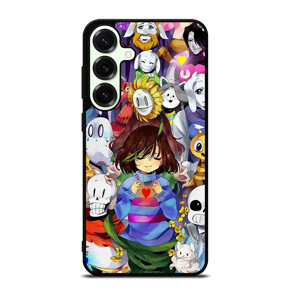 UNDERTALE ALL CHARACTER CARTOON 3 Samsung Galaxy S25 Plus Case Cover