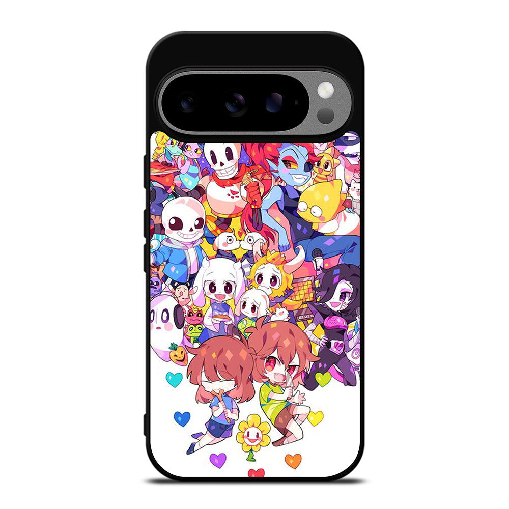 UNDERTALE ALL CHARACTER CARTOON Google Pixel 9 Pro XL Case Cover