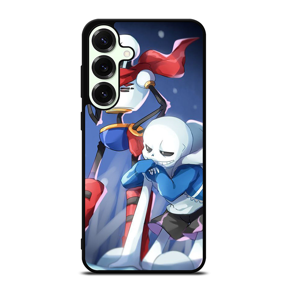 UNDERTALE PAPYRUS AND SANS CARTOON Samsung Galaxy S25 Plus Case Cover