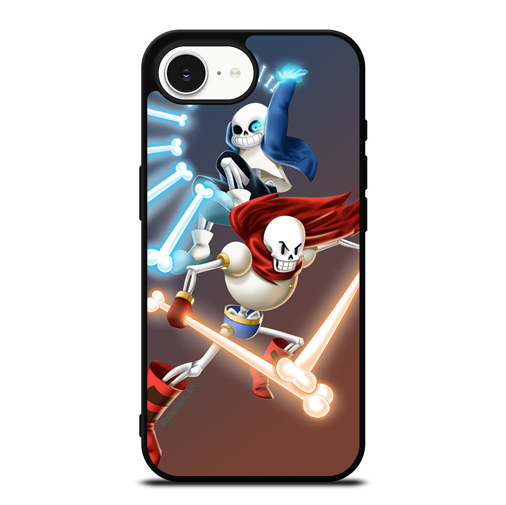 UNDERTALE PAPYRUS AND SANS iPhone 16e Case Cover