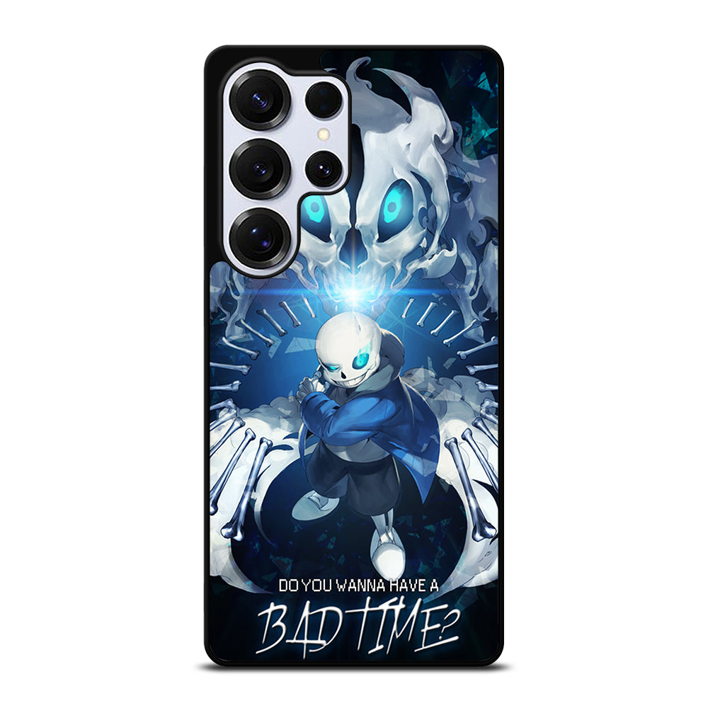 UNDERTALE SANS BAD TIME CARTOON Samsung Galaxy S25 Ultra Case Cover