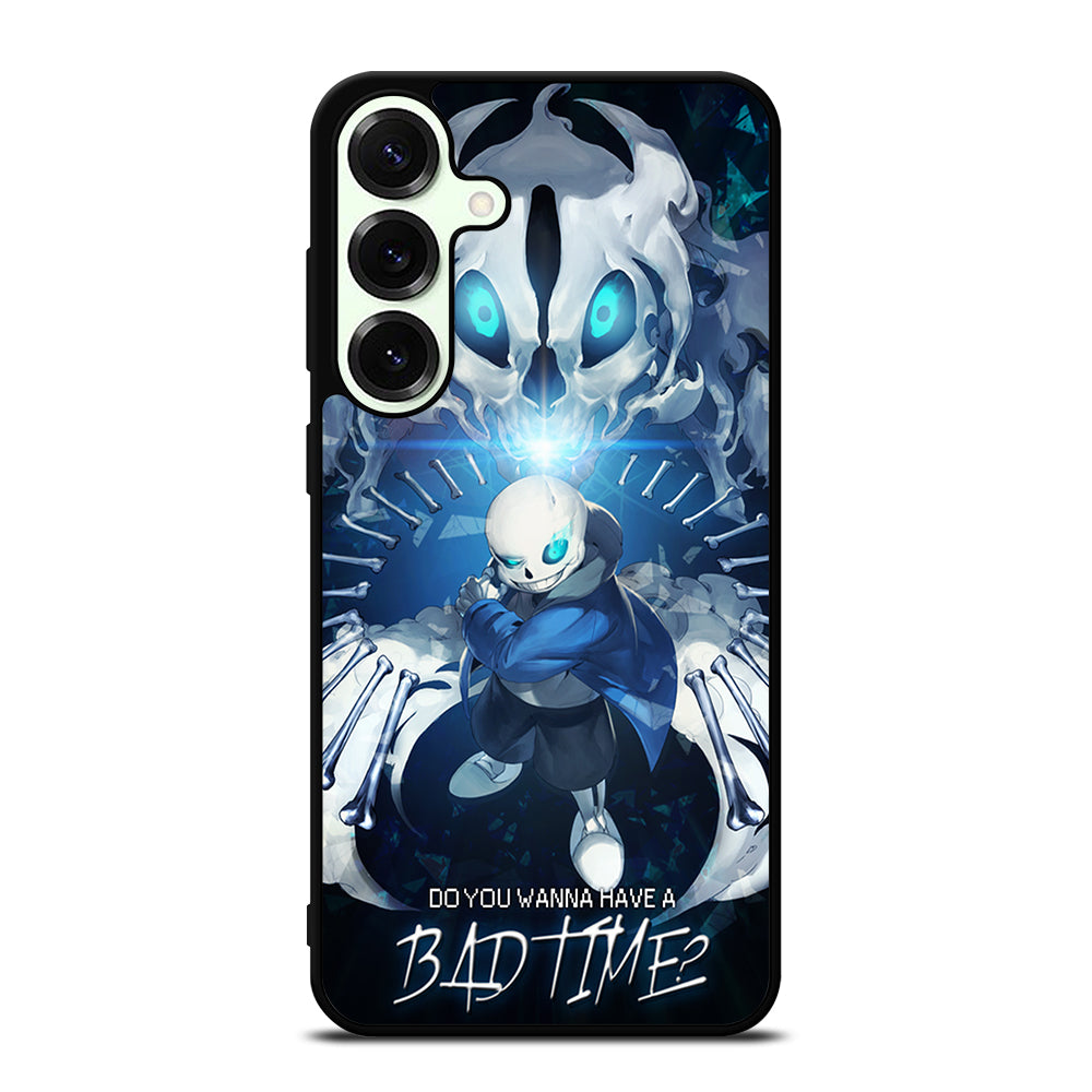 UNDERTALE SANS BAD TIME CARTOON Samsung Galaxy S25 Plus Case Cover