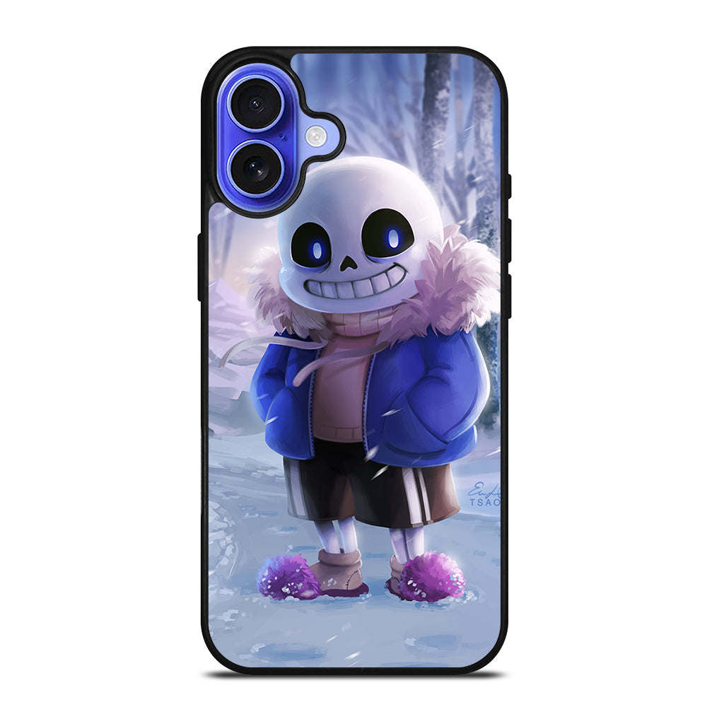 UNDERTALE SANS CUTE iPhone 16 Case Cover – casecentro UNDERTALE SANS CUTE iPhone 16 Case Cover – casecentro