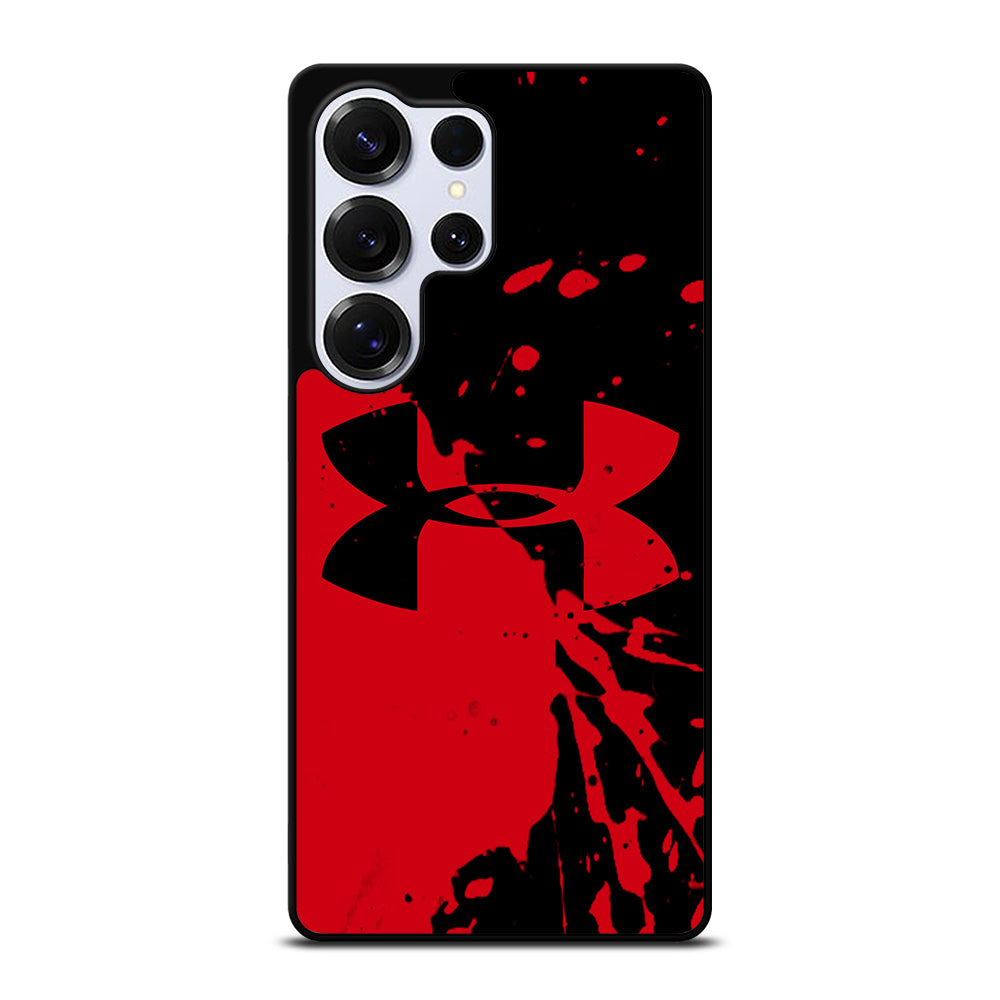 UNDER ARMOUR BLACK RED LOGO Samsung Galaxy S25 Ultra Case Cover