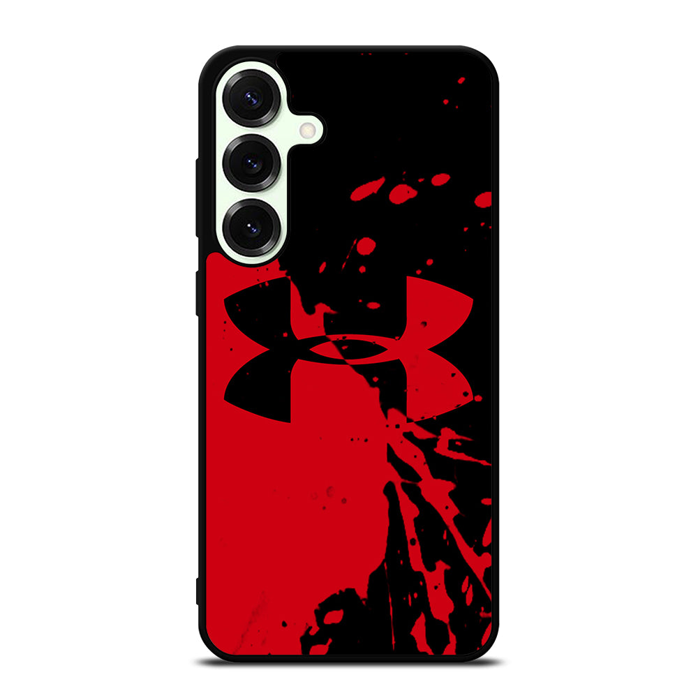 UNDER ARMOUR BLACK RED LOGO Samsung Galaxy S25 Plus Case Cover