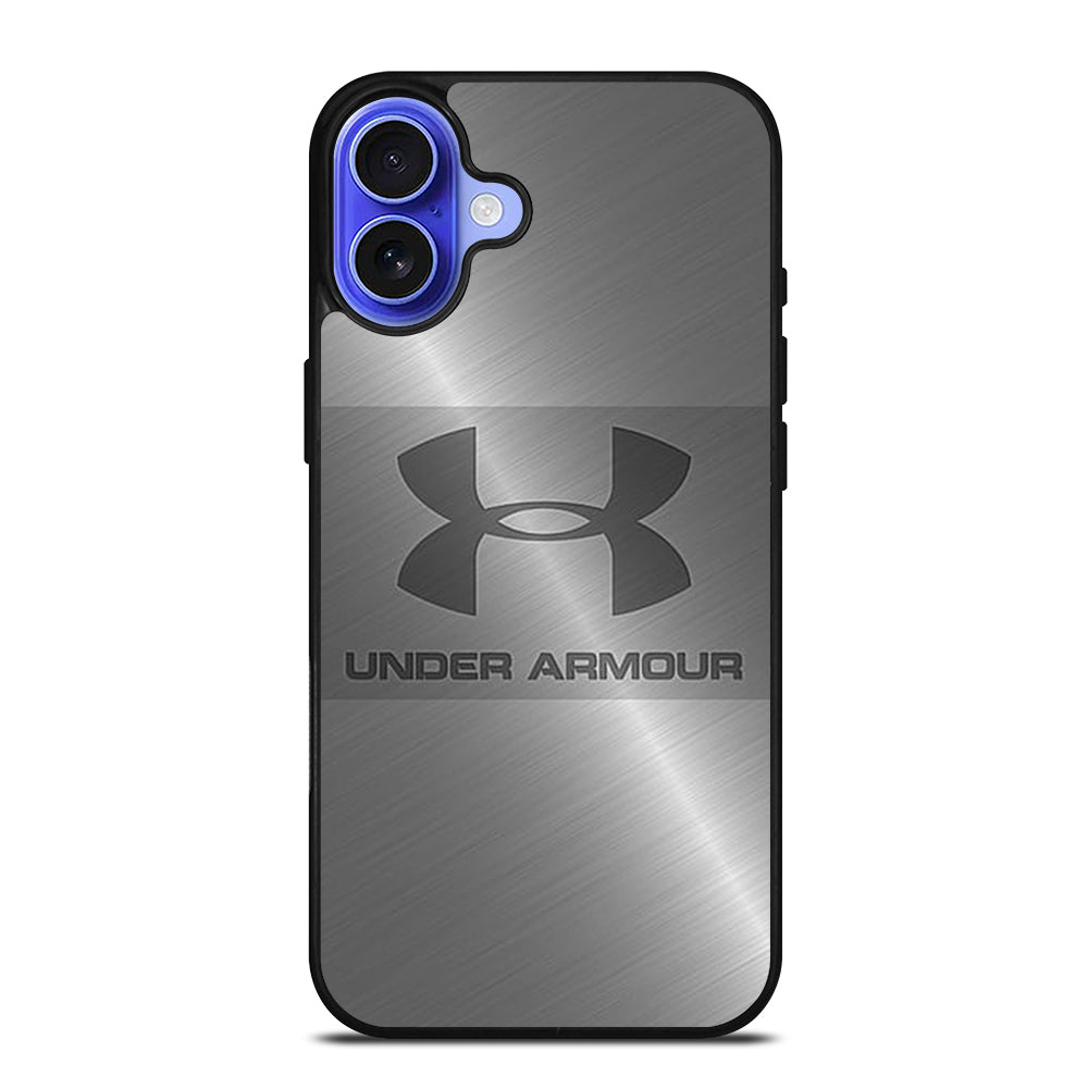 UNDER ARMOUR METAL LOGO iPhone 16 Case Cover – casecentro UNDER ARMOUR METAL LOGO iPhone 16 Case Cover – casecentro