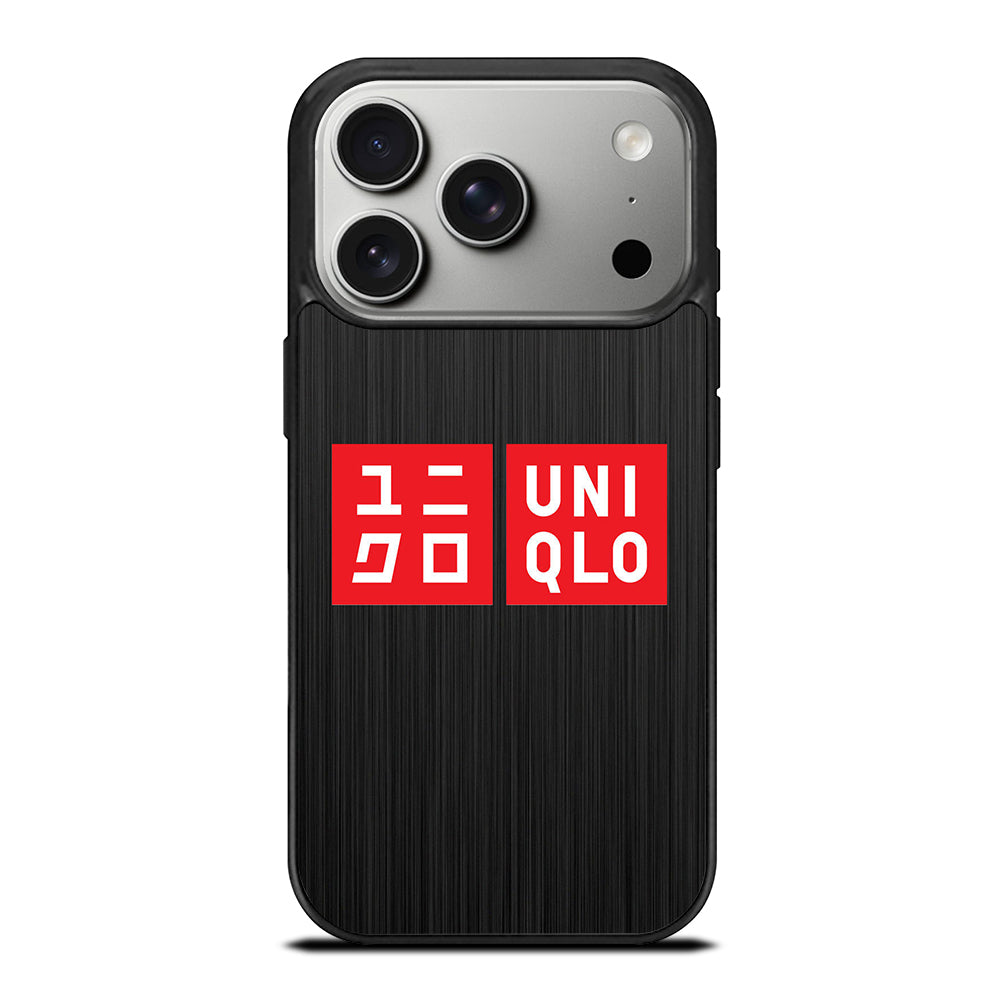 UNIQLO LOGO METAL iPhone 17 Pro Case Cover