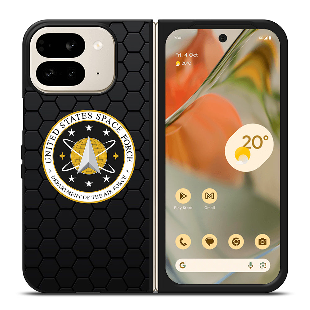 UNITED STATES SPACE CORPS USSC HEXAGON LOGO Google Pixel 9 Pro Fold Case Cover