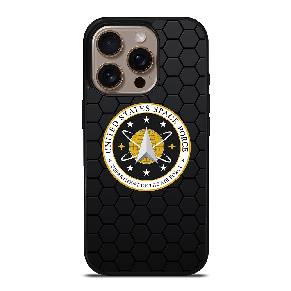 UNITED STATES SPACE CORPS USSC HEXAGON LOGO iPhone 16 Pro Case Cover