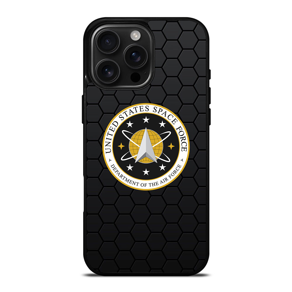 UNITED STATES SPACE CORPS USSC HEXAGON LOGO iPhone 16 Pro Max Case Cover