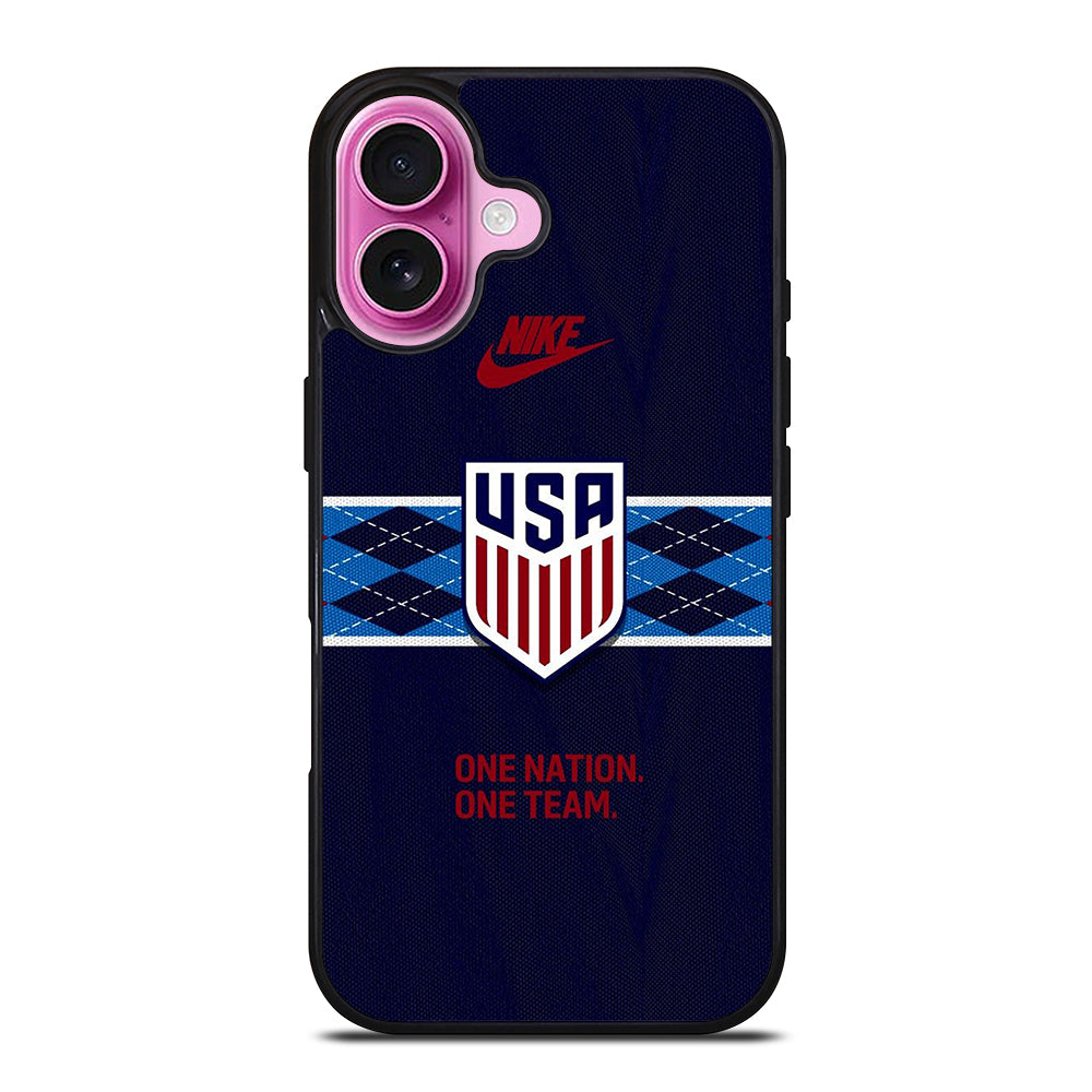 USA SOCCER TEAM ONE NATION ONE TEAM iPhone 16 Plus Case Cover