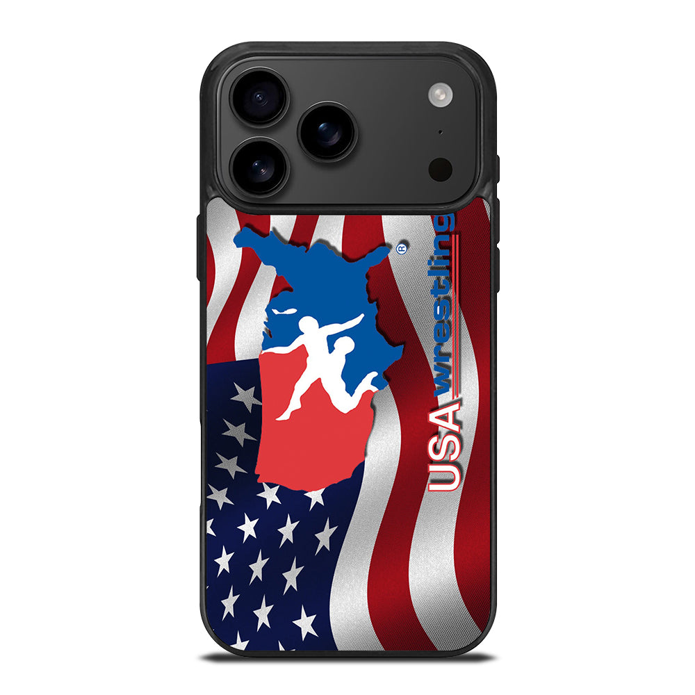 USA WRESTLING FLAG LOGO iPhone 17 Pro Max Case Cover