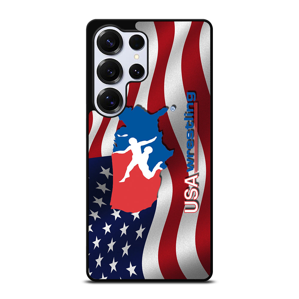 USA WRESTLING FLAG LOGO Samsung Galaxy S26 Ultra Case Cover