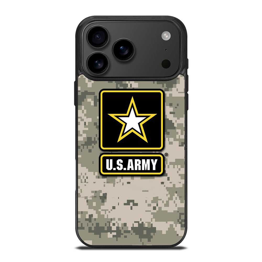 US ARMY USA MILITARY CAMO LOGO iPhone 17 Pro Max Case Cover