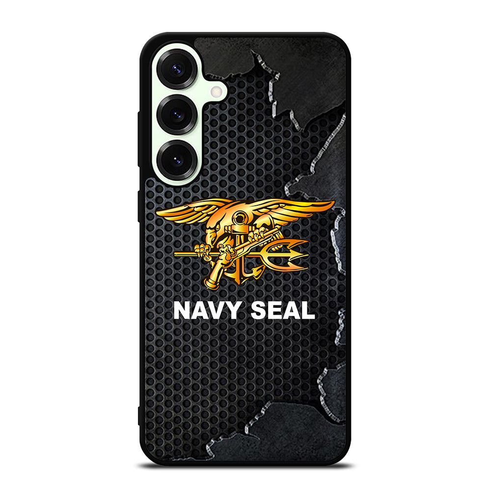 US NAVY SEAL LOGO METAL Samsung Galaxy S25 Plus Case Cover