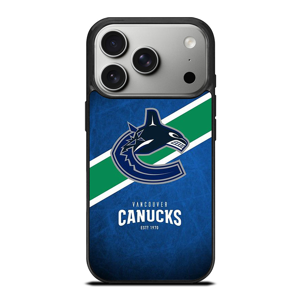VANCOUVER CANUCKS NHL LOGO 2 iPhone 17 Pro Case Cover