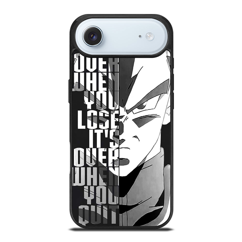 VEGETA DRAGON BALL QUOTE iPhone Air Case Cover