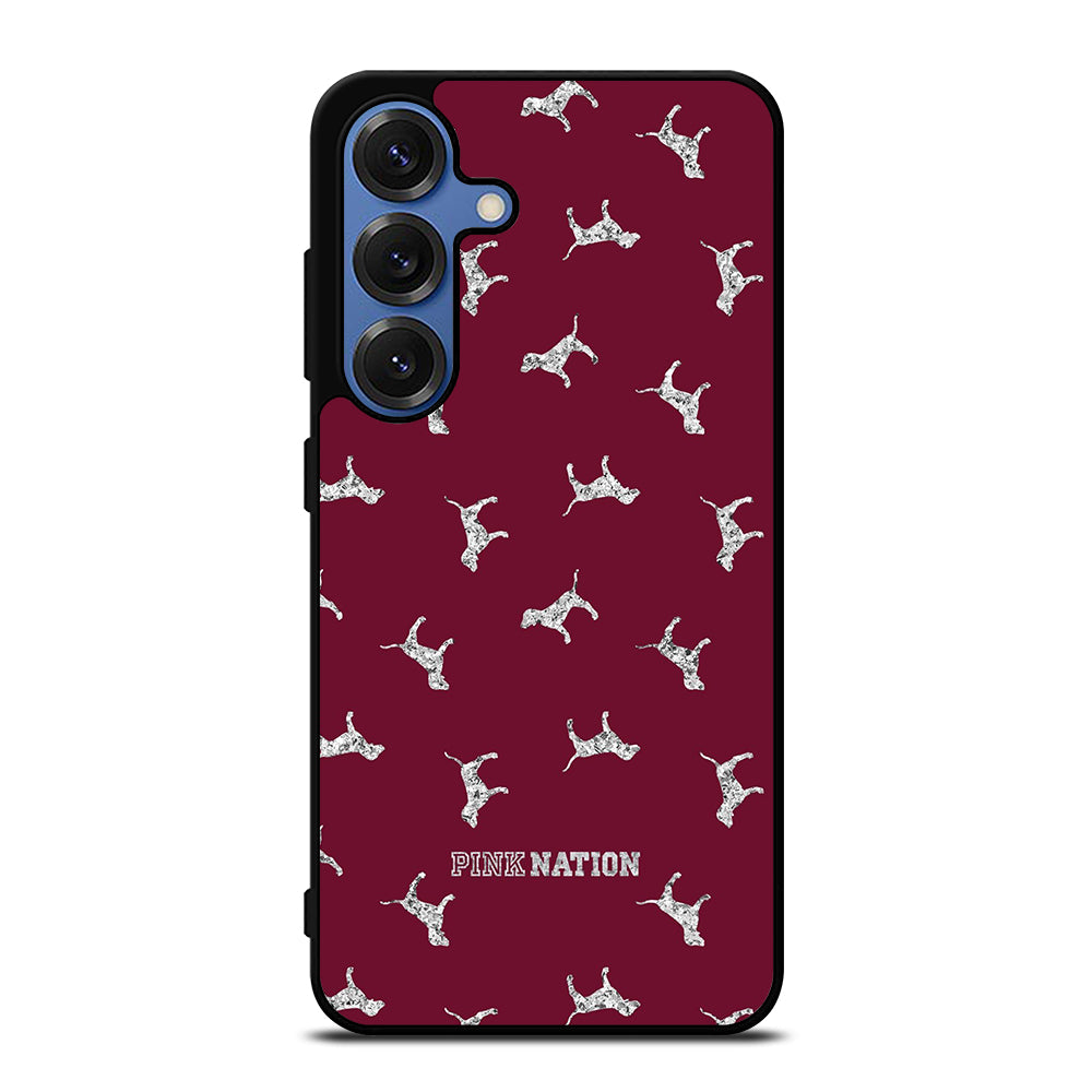 VICTORIA'S SECRET PINK NATION DOG Samsung Galaxy S25 Case Cover