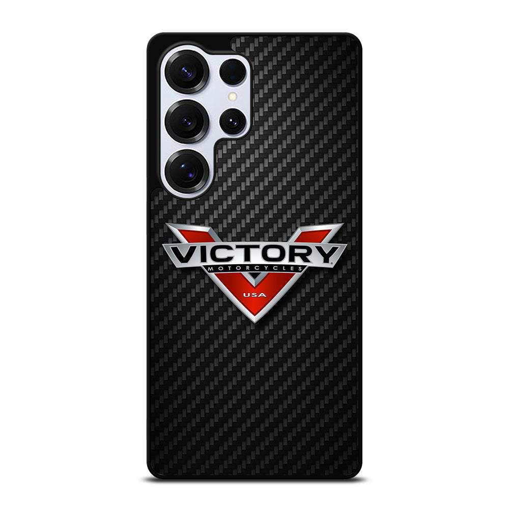 VICTORY MOTORCYCLES CARBON LOGO 2 Samsung Galaxy S25 Ultra Case Cover