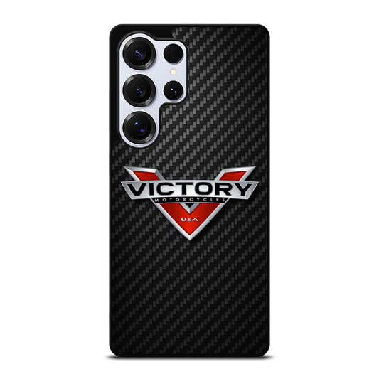 VICTORY MOTORCYCLES CARBON LOGO 2 Samsung Galaxy S25 Ultra Case Cover